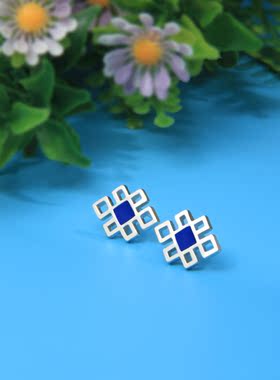 荣朝《微光》s925银耳钉原创设计感耳饰高级感耳环生日礼物银饰