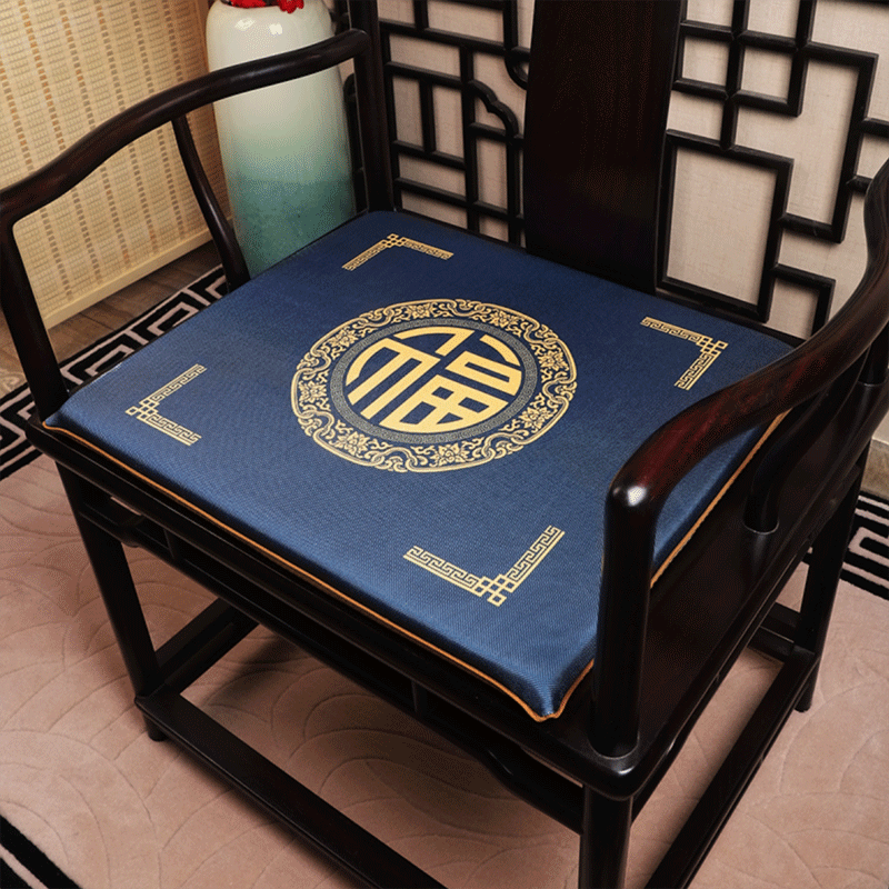 新中式椅子垫实木沙发坐垫红木凳子垫子皇宫椅圈椅餐椅茶桌茶椅垫,淘宝优惠券,粉丝福利购,淘宝优惠卷