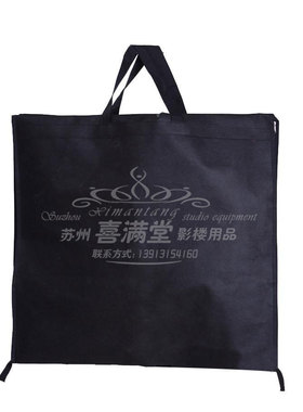 红色黑色婚纱配饰防尘罩礼服防尘袋加长拖尾透明两用手提收纳袋子