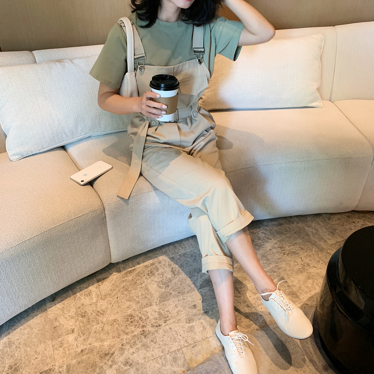 ChicMoss彬ge大表姐彬ge大表姐夏季新款英伦风女鞋牛皮百搭小白鞋尖头平底单鞋女1