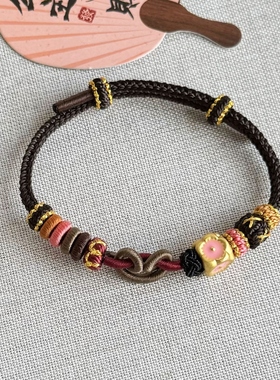 黑神话悟空结手绳原创手工编织手绳爆款手绳男女款情侣款国风手绳