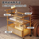 Sofa side table, movable living room side cabinet, bedside storage rack, coffee table, small table, multi-functional snack cart cabinet
