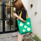 Свежая сумка на одно плечо, милая сумка через плечо в форме цветка, в цветочек