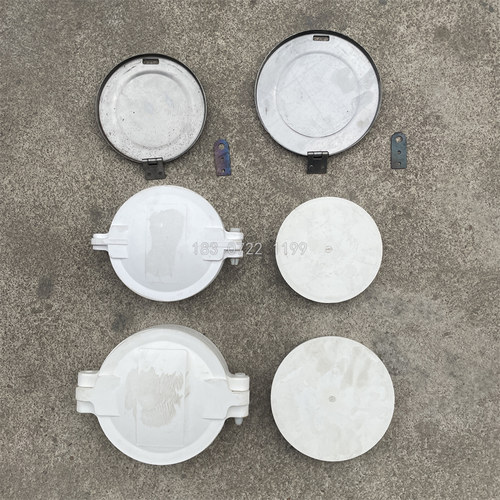 洒水车水管管道堵头PVC塑料炮筒盖14/16cm铁盖子油罐车清洗车管道 - 图1