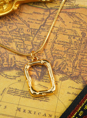 中古vintage复古宫廷风双层项链