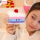 ມ່ວນໆ ເຄ້ກ rainbow plush doll ເພື່ອປອບໂຍນແລະໄປກັບ