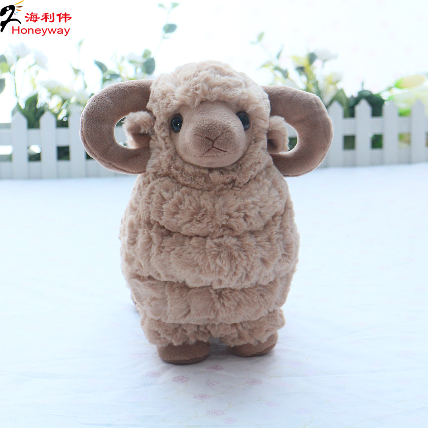 海利伟小绵羊儿童羊娃娃玩具毛绒羊公仔羊玩偶布娃娃儿童生日礼物,淘宝优惠券,粉丝福利购,淘宝优惠卷