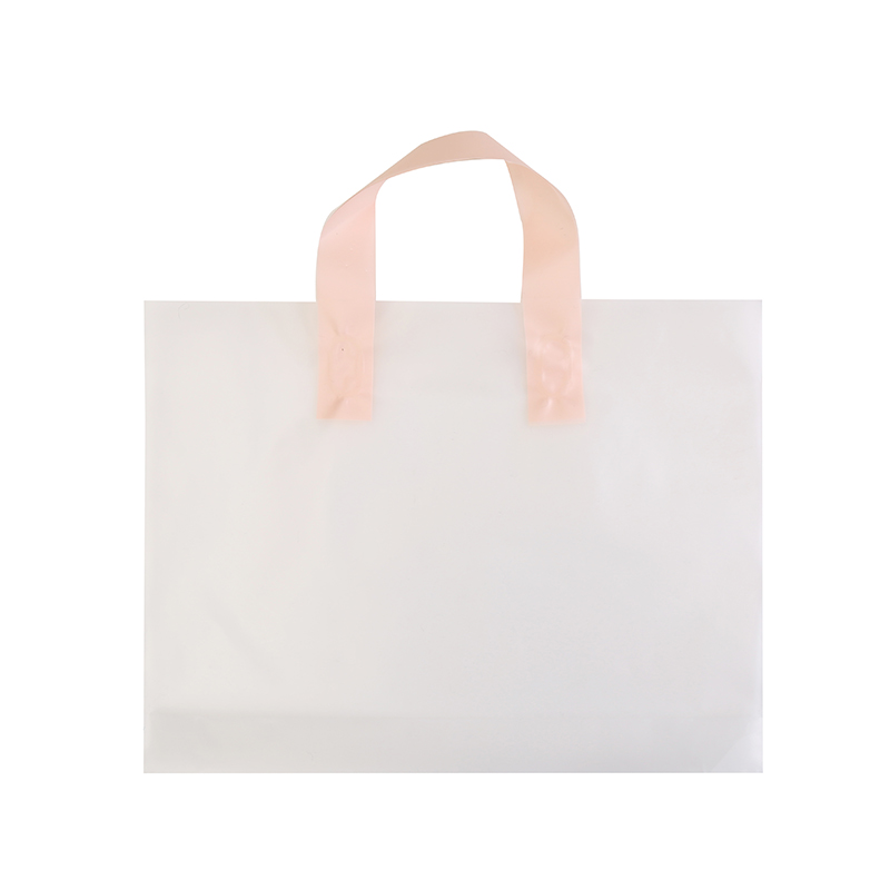 低压硬质半透明网红塑料包装袋购物礼品袋子手提 服装袋定制LOGO