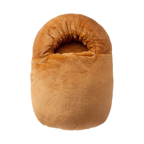 注水暖脚宝汤婆子毛绒暖脚鞋办公充水热水袋暖脚神器暖水袋暖被窝 - 图3