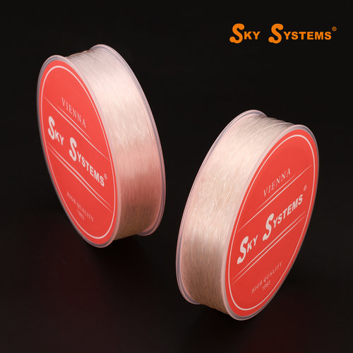SKY品牌水晶透明白色圆形串珠弹力线约0.5~1.2mm - 图2