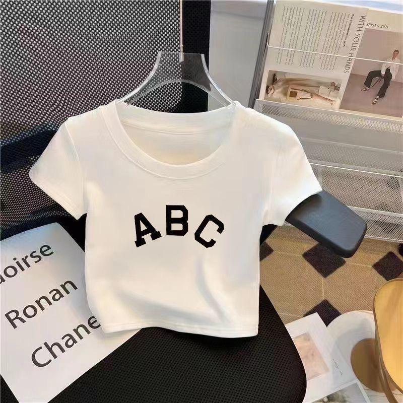 儿童短款短袖夏季2025新款纯棉女童kitty猫白色T恤半袖童装上衣潮 - 图3