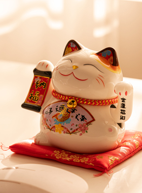 自动摇手店铺开业小摆件招财猫