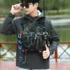 Lure bag tactical big chest bag camouflage waist bag multi-function
