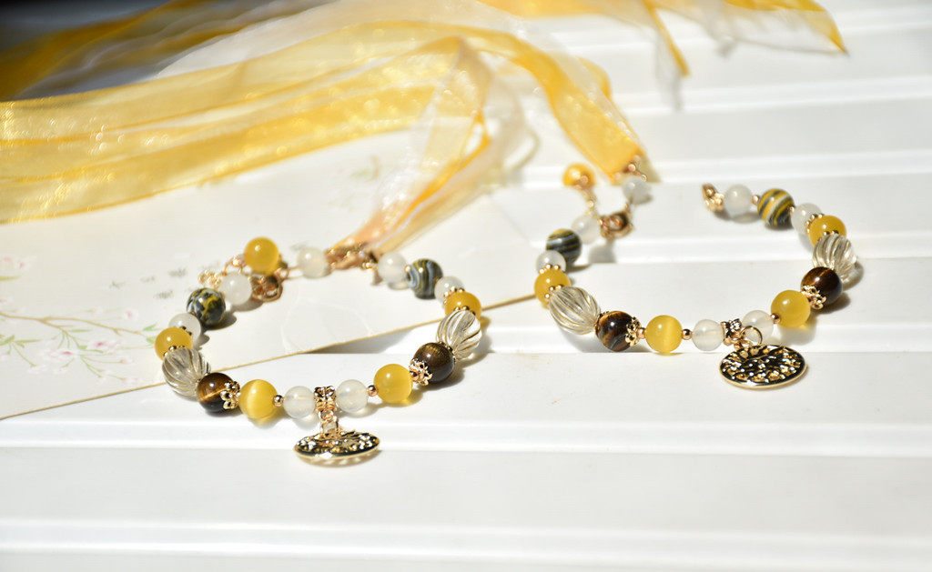 王者荣耀手链原创设计日常王者荣耀镜炽阳神光衍生款周边手环手链手作包邮