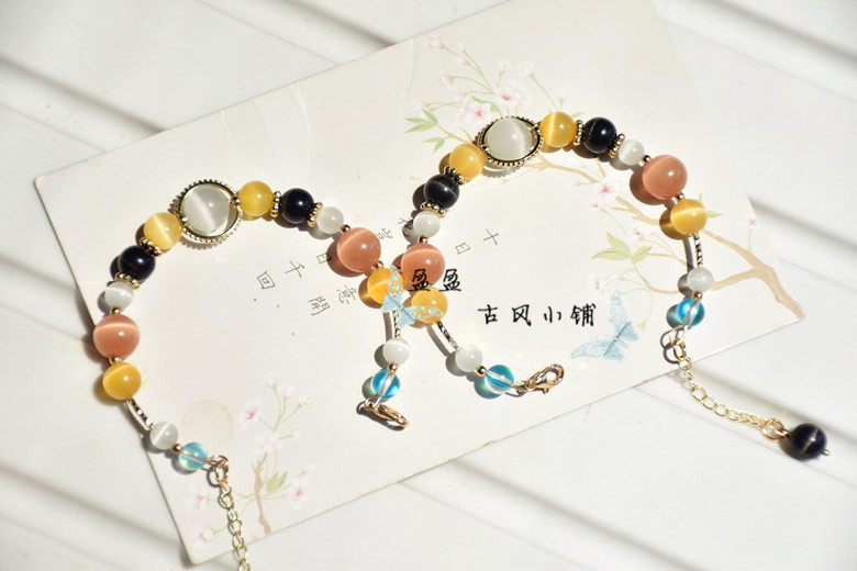 王者荣耀手链原创手作王者荣耀姬小满衍生款周边日常首饰手链饰品包邮