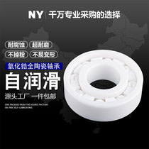 Zirconium Oxide Full Ceramic Bearings Large 608 608 6200 6200 6202 6202 6203 6204 6204 6206 6206