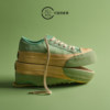 PIPG retro color-washed canvas shoes for men and women, thick-soled Japanese vulcanized shoes, breathable sneakers 2026