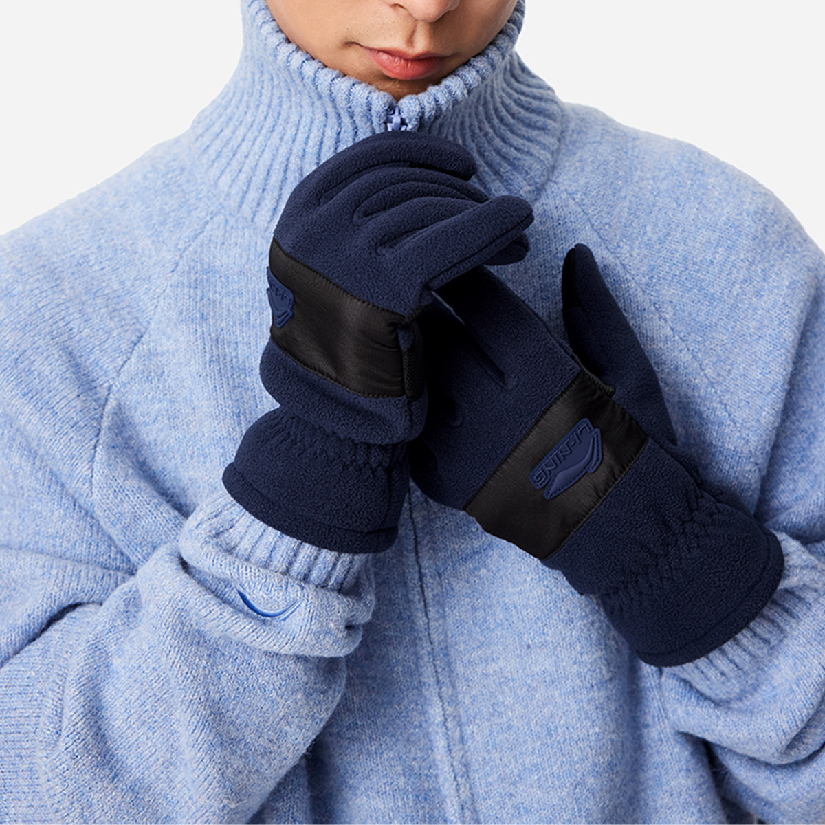 李宁正品运动生活系列男女同款加绒保暖可触屏运动手套ASGU021,淘宝优惠券,粉丝福利购,淘宝优惠卷