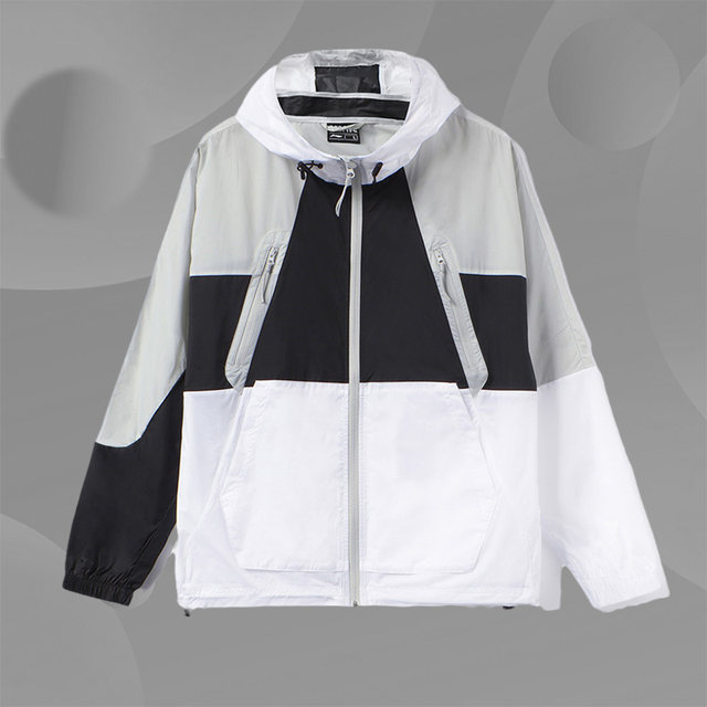 Li Ning Autumn Men's Basketball Series Loose Hooded Casual Sportswear Windproof Jacket Windbreaker AFDR803