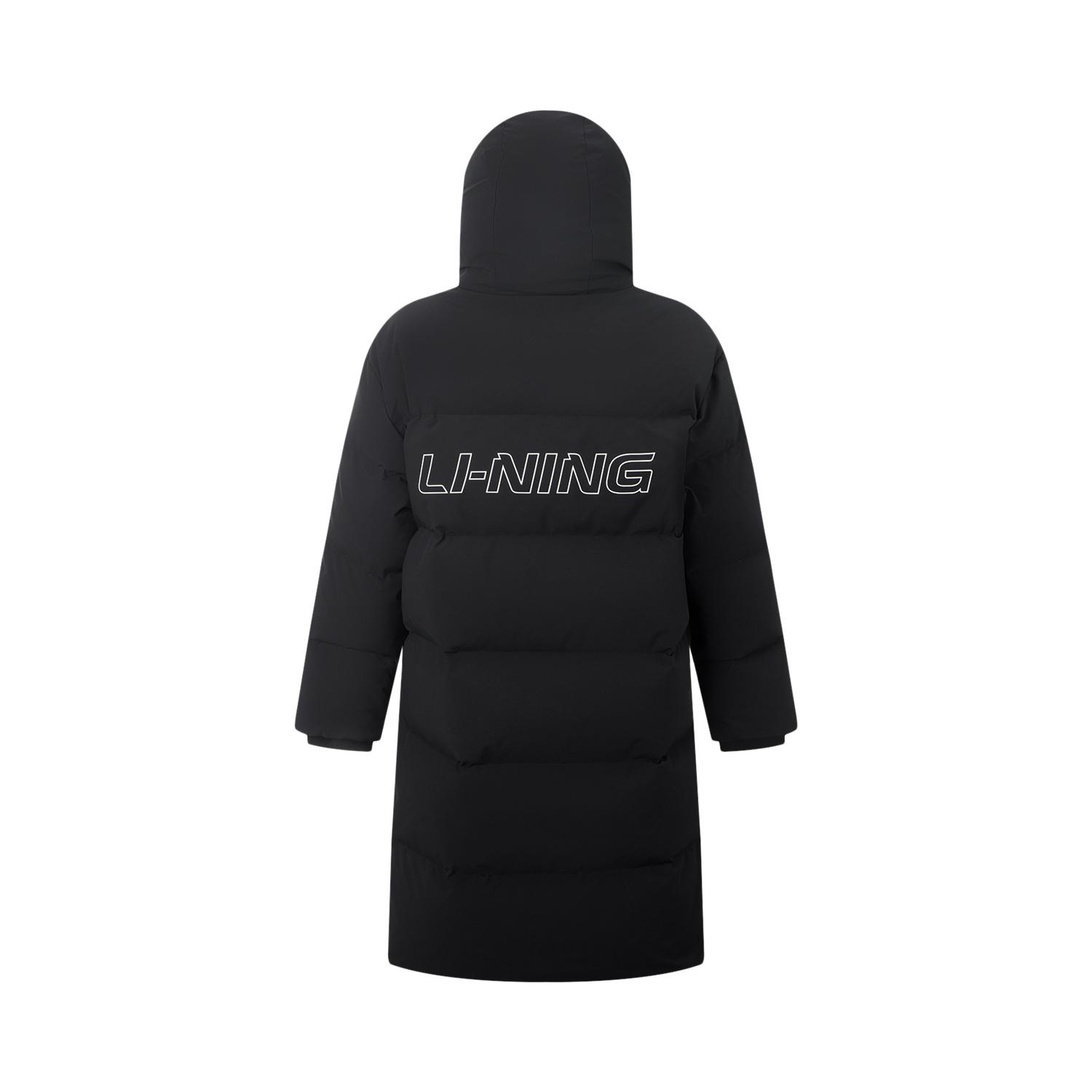 李宁正品时尚潮流系列男女大童纯色运动休闲保暖羽绒服YYMV117