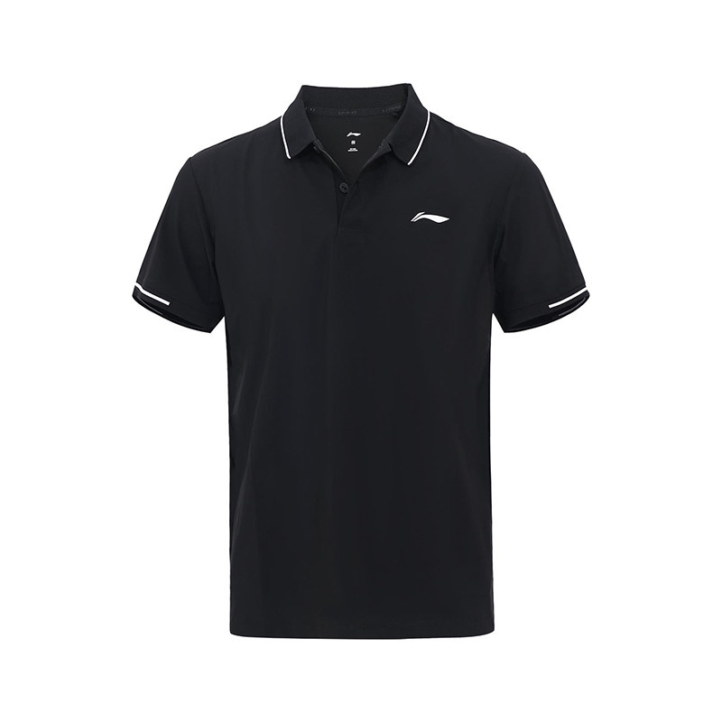 李宁正品2025新款男子柔软舒适透气休闲翻领短袖POLO衫APLU771-3,淘宝优惠券,粉丝福利购,淘宝优惠卷