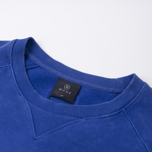 Lining/李宁正品2024春季新款男子运动休闲宽松圆领卫衣AWDU003-3 - 图1