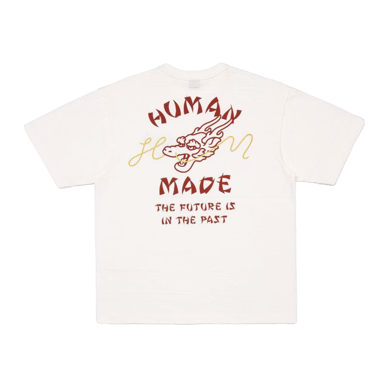 HUMAN MADE 24SS日系新品龙年限定GRAPHICTSHIRT福字龙图短袖印花-图2