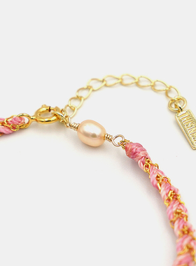 THISNESS女纯银编织小众设计手链