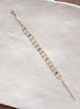 THISNESS女萤石复古手链