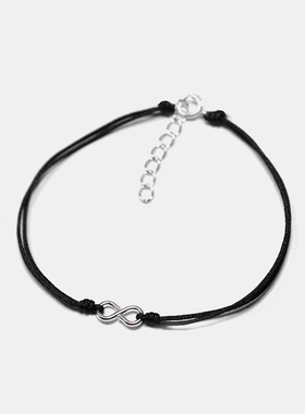 THISNESS专辑简约红绳一对手链