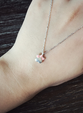 THISNESS纯银猫爪项链