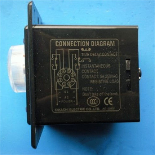 正品松菱CKC通电延迟24vdc110vac时间继电器380v220v可调AH2-y/y2 - 图0