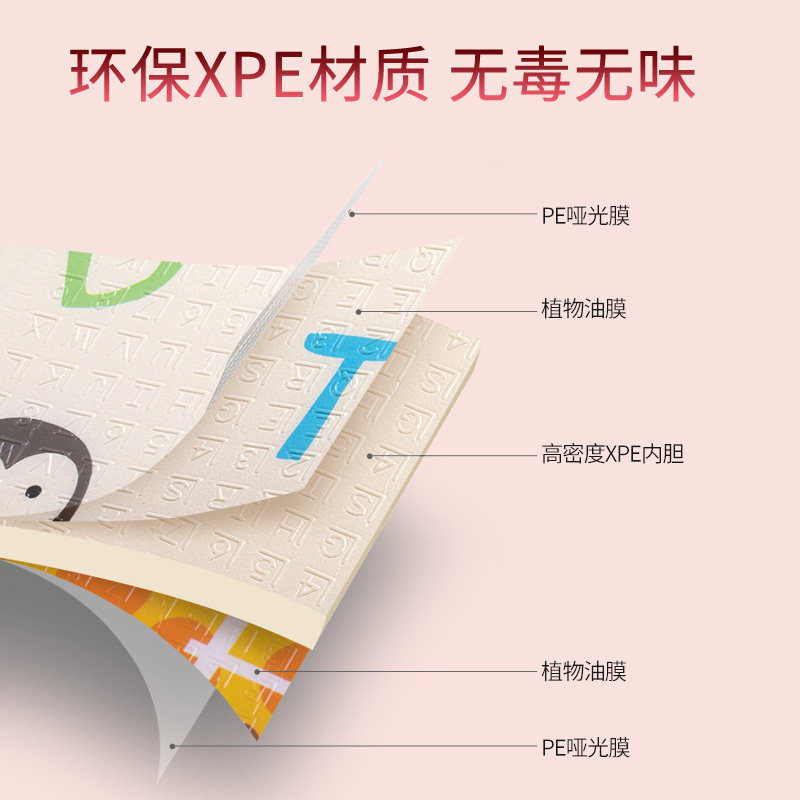 xpe地垫子整张加厚家用客厅爬爬垫 艾娅爬行垫