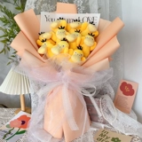 Клубника, кукла, с медвежатами, букет, подарок на день рождения