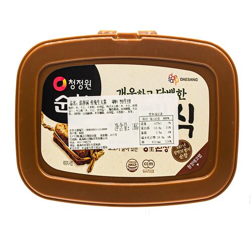 韩国清净园淳昌生大酱传统老式酱汤用浓大酱包饭酱辣酱 - 图3