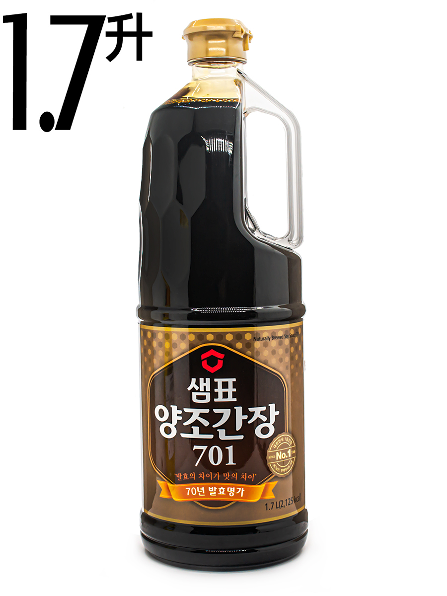 韩国进口膳府酿造701酱油腌制虾蟹烧菜佐餐韩式生抽1.7L/860ml - 图0