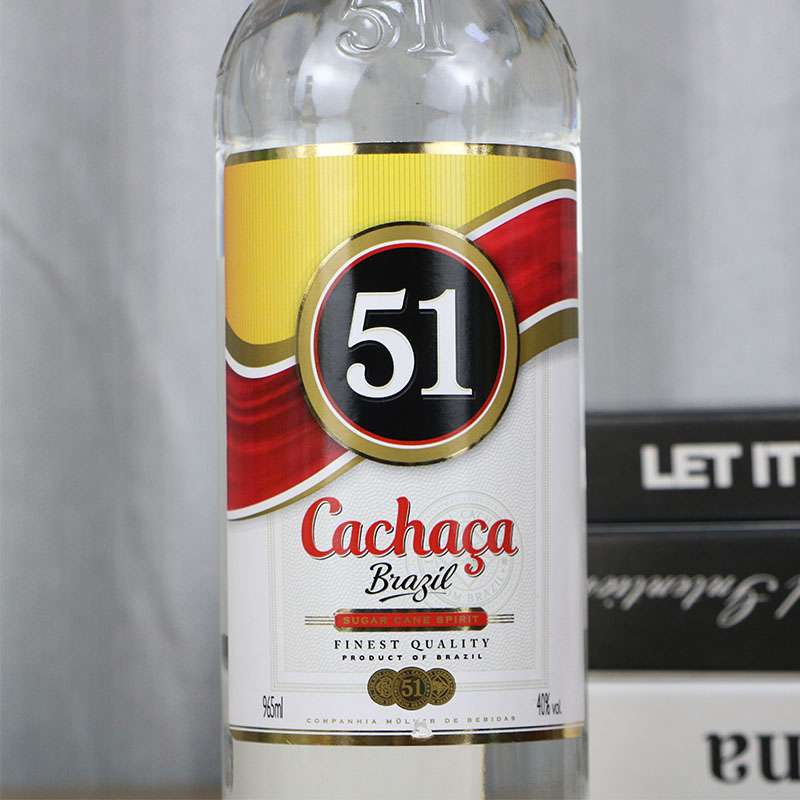 卡察沙51甘蔗酒卡沙萨朗姆酒CACHASA巴西进口 965ml CACHACA-图0