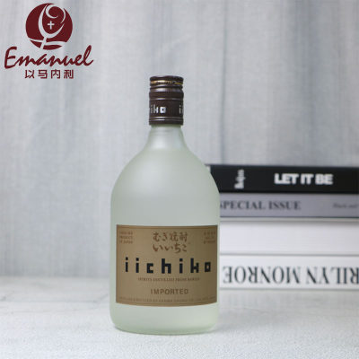 洋酒亦竹日本烧酒iichiko 原装进口亦竹麦烧酒750ml 虎窝淘