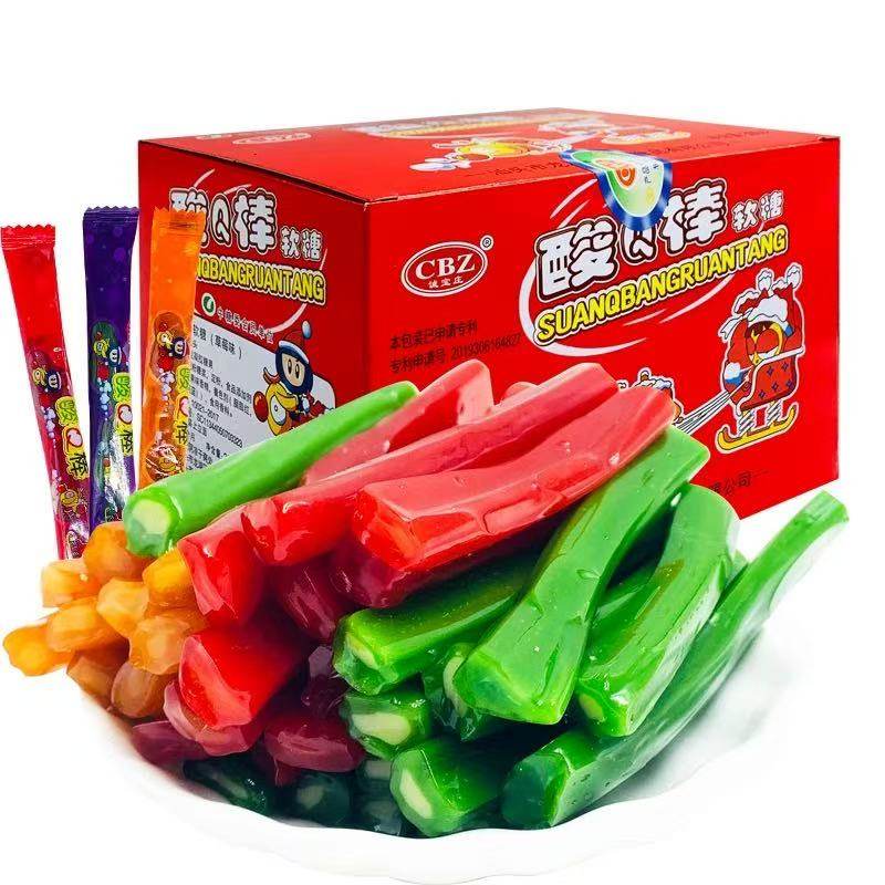 酸Q棒拉丝软糖水果味粘牙糖麦芽糖小时候牙签糖儿童怀旧糖果零食,淘宝优惠券,粉丝福利购,淘宝优惠卷