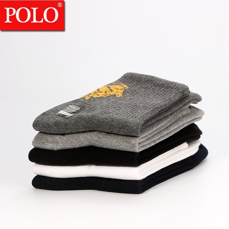 polo运动冬季男士休闲透气中筒袜子 品伦内衣短袜/打底袜/丝袜/美腿袜