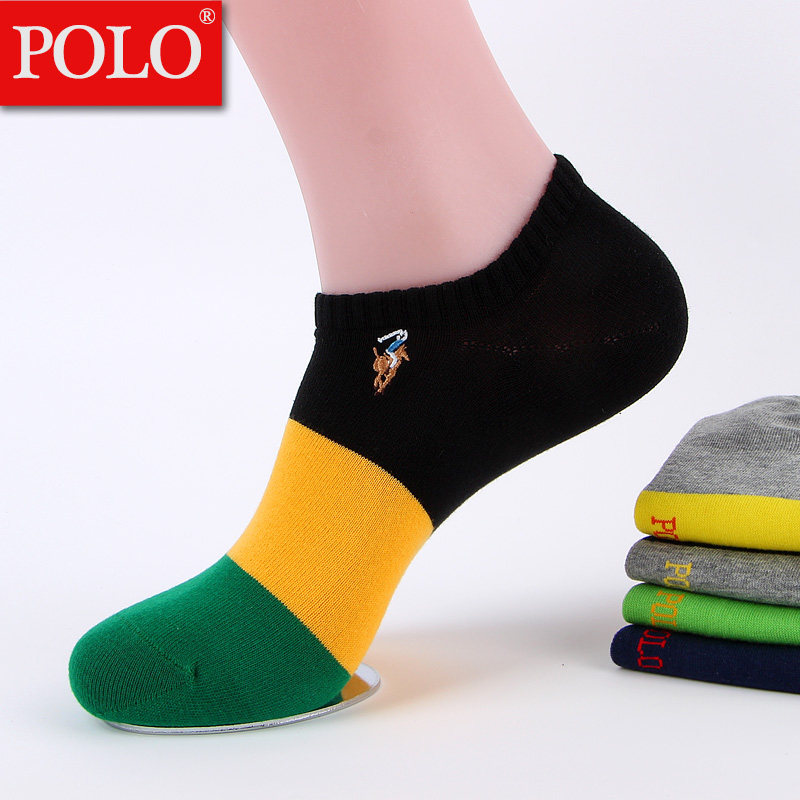 polo男士夏季低帮隐形运动低腰男袜 品伦内衣短袜/打底袜/丝袜/美腿袜