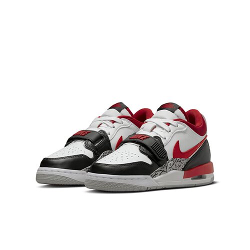 Air Jordan Legacy 312 AJ312 黑白 GS复古中帮篮球鞋 CD9054-160 - 图3