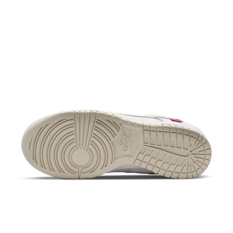 Nike Dunk Low 白粉 粉色鞋扣 街舞系列 拼接复古板鞋DX6060-121,淘宝优惠券,粉丝福利购,淘宝优惠卷