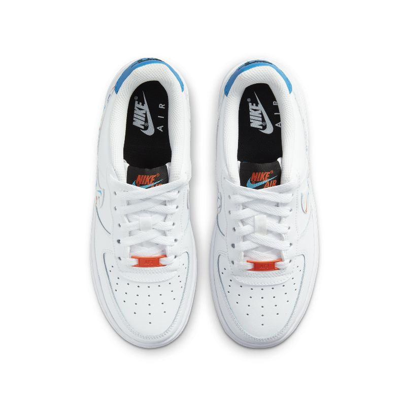 Nike Air Force 1 GS AF1 空军一号迷彩拼接女低帮板鞋DM7597-100,淘宝优惠券,粉丝福利购,淘宝优惠卷