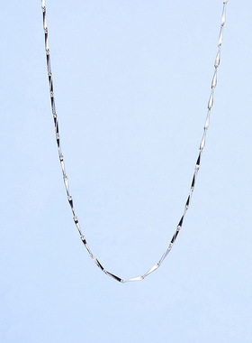 韩国新款银饰品 链 配链  短款锁骨瓜子链  铜镀银女项链