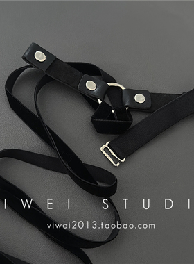 VIWEI甜酷哥特风臂环腿环