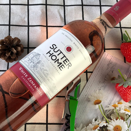 美国 舒特家族 白仙粉黛桃红葡萄酒 Sutter Home White Zinfandel - 图2