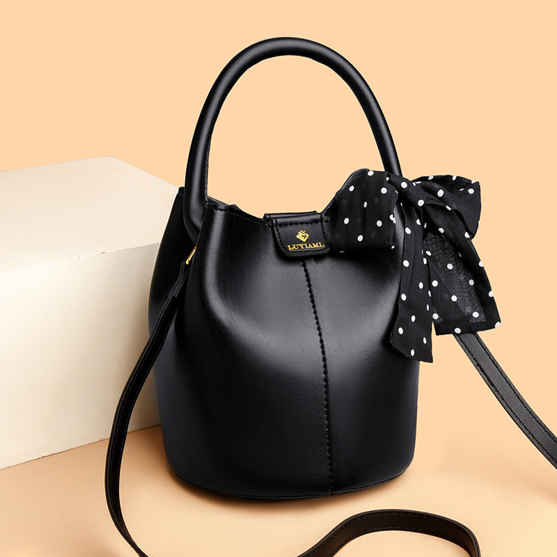 真皮包包女2025新款时尚百搭水桶包牛皮单肩包斜挎包手提包妈妈包,淘宝优惠券,粉丝福利购,淘宝优惠卷