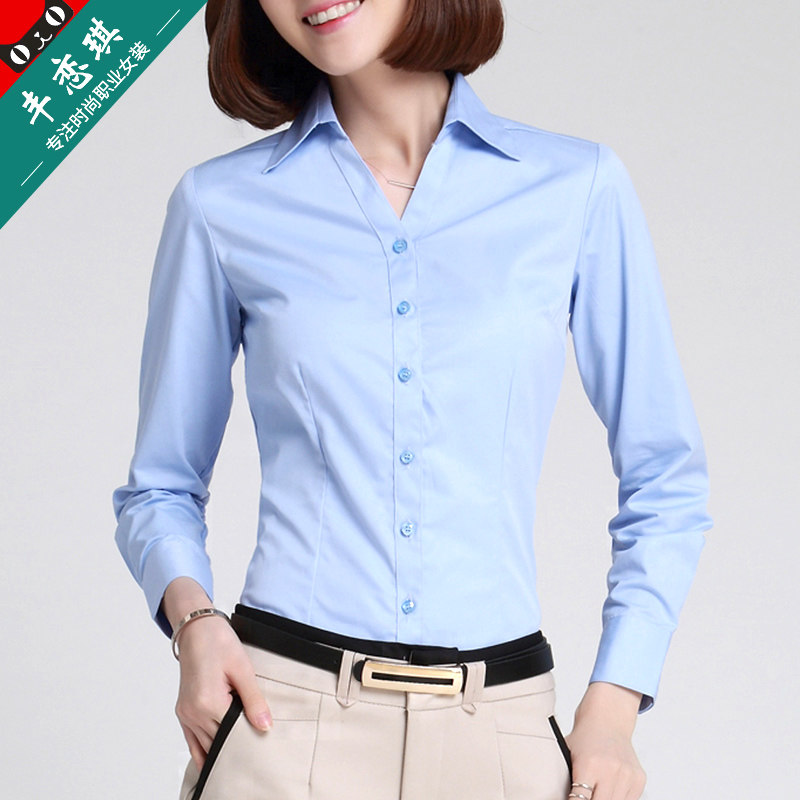 职业白衬衫女短袖2020夏装 丰恋琪衬衫