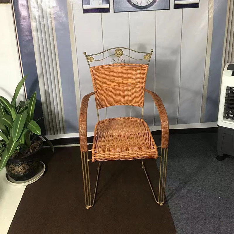 新款藤椅单人靠背椅子实心钢筋人体工学办公家用久坐不累舒服透气,淘宝优惠券,粉丝福利购,淘宝优惠卷